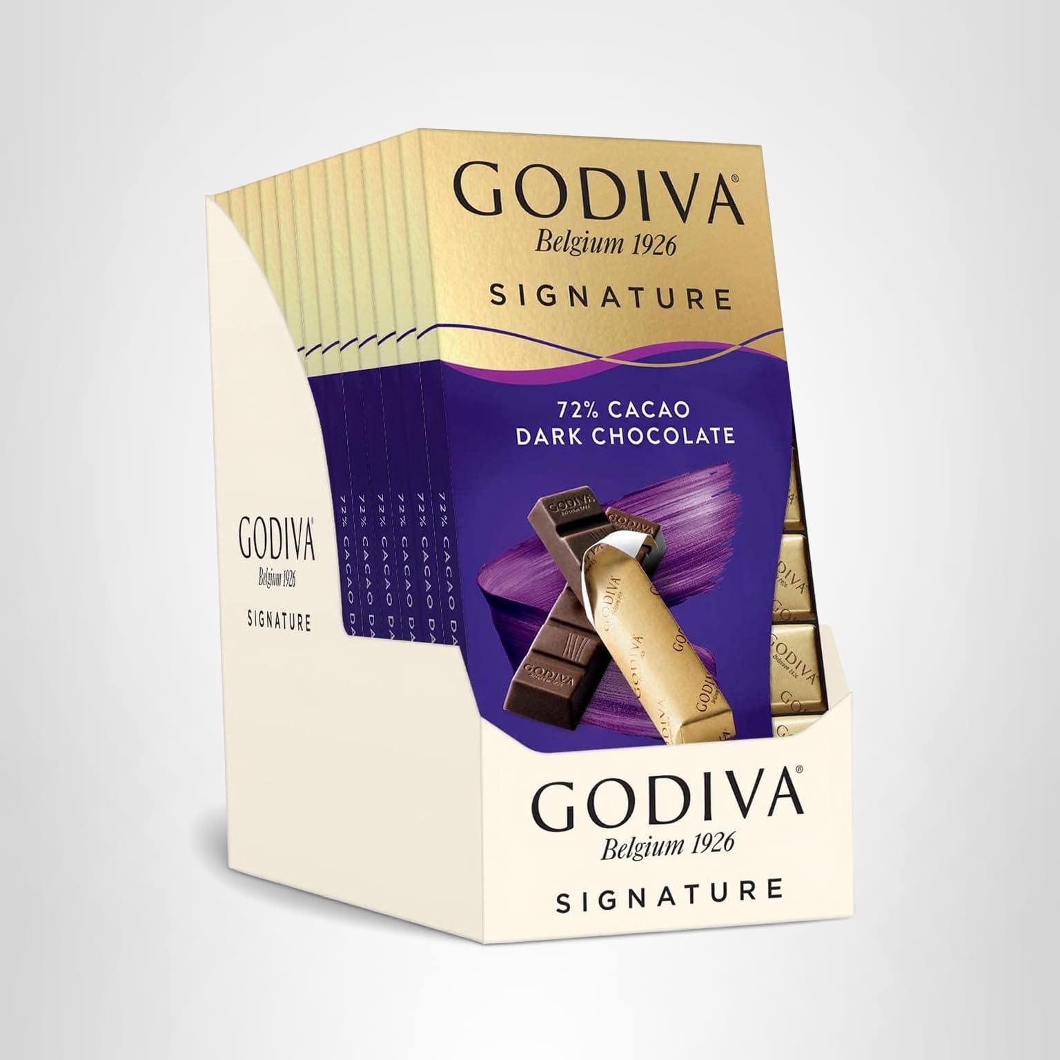 Amazon.com : Godiva Chocolatier Chocolate Signature Mini Bars,72 Amazon.com : Godiva Chocolatier Chocolate Signature Mini Bars,72